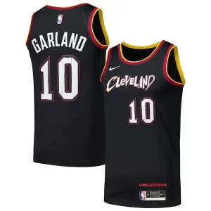 Duraturo Moderno Comodo Darius Garland Cleveland Cavaliers Nike Swingman Player Jersey City Edition Black  per i Fan Veri