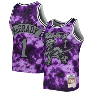 Raffinato Gorgeous Carino Tracy McGrady Toronto Raptors 1998/99 Galaxy Swingman Jersey Purple  per i Fan Veri