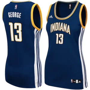 Comodo Lussuoso Paul George Indiana Pacers adidas Women's Replica Jersey Navy  per i Fan Veri
