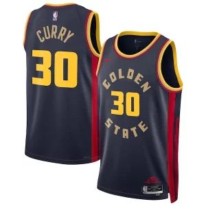Fantastico Duraturo Raffinato Stephen Curry Golden State Warriors Nike Unisex 2024/25 Swingman Player Jersey City Edition Navy  per i Fan Veri