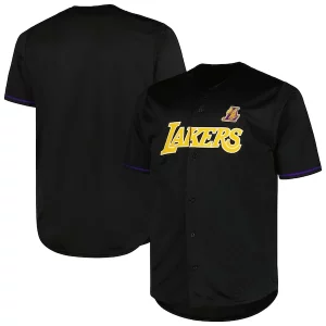 Fascinante Los Angeles Lakers Profile Big & Tall Pop Jersey Black  per i Fan Veri