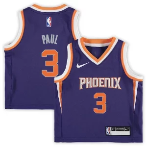 Incantevole Comodo Resistente Chris Paul Phoenix Suns Nike Toddler Replica Jersey Icon Edition Purple  per i Fan Veri