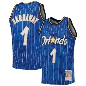 Elegante Carino Penny Hardaway Orlando Magic Hardwood Classics 1994/95 Lunar New Year Swingman Jersey Blue  per i Fan Veri