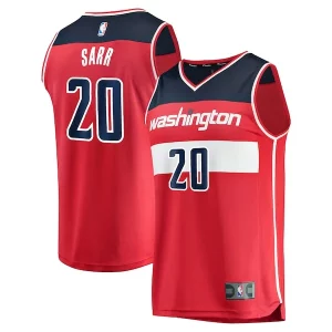 Robusto Alexandre Sarr Washington Wizards Youth Fast Break Replica Player Jersey Icon Edition Red  per i Fan Veri
