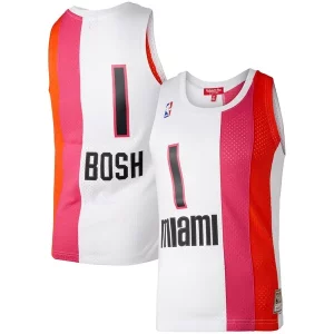 Versatile Carino Chris Bosh Miami Heat Women's Hardwood Classics 2011/12 Swingman Jersey White  per i Fan Veri