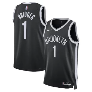 Raffinato Pratico Prestigioso Mikal Bridges Brooklyn Nets Nike Unisex Swingman Jersey Icon Edition Black  per i Fan Veri