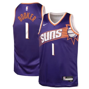 Carino Splendido Cool Devin Booker Phoenix Suns Nike Youth Swingman Jersey Icon Edition Purple  per i Fan Veri