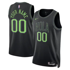 Comodo New Orleans Pelicans Nike Unisex 2023/24 Custom Swingman Jersey Black City Edition  per i Fan Veri