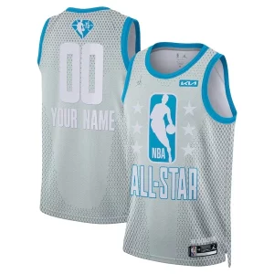Gorgeous Fantastico Delizioso Nike 2022 NBA All Star Game Swingman Custom Jersey Gray  per i Fan Veri