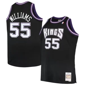 Comodo Jason Williams Sacramento Kings Big & Tall 2000/01 Hardwood Classics Swingman Jersey Black  per i Fan Veri