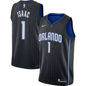 Magnifico Fantastico Jonathan Isaac Orlando Magic Nike Youth Swingman Jersey Icon Edition Black  per i Fan Veri