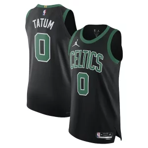 Trendy Elegante Ottimo Jayson Tatum Boston Celtics Jordan Brand Authentic Player Jersey Statement Edition Black  per i Fan Veri