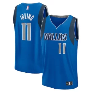 Incantevole Magnifico Eccezionale Kyrie Irving Dallas Mavericks Youth Fast Break Replica Player Jersey Icon Edition Blue  per i Fan Veri