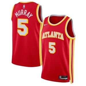 Fascinante Bellissimo Dejounte Murray Atlanta Hawks Nike Unisex Swingman Jersey Association Edition Red  per i Fan Veri