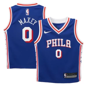 Stupendo Ottimo Tyrese Maxey Philadelphia 76ers Nike Toddler Swingman Player Jersey Icon Edition Royal  per i Fan Veri