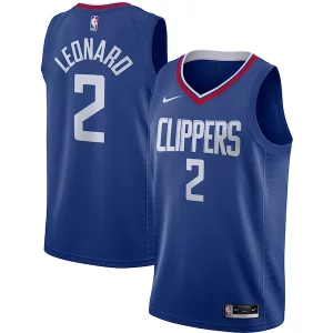 Ottimo Kawhi Leonard LA Clippers Nike Swingman Jersey Royal Icon Edition  per i Fan Veri