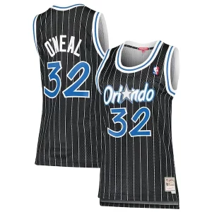 Pratico Shaquille O'Neal Orlando Magic Women's 1995/96 Hardwood Classics Swingman Jersey Black  per i Fan Veri