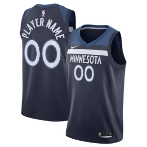 Versatile Stupendo Minnesota Timberwolves Nike Swingman Custom Jersey Navy Icon Edition  per i Fan Veri
