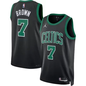 Fascinante Jaylen Brown Boston Celtics Jordan Brand Unisex Swingman Jersey Statement Edition Black  per i Fan Veri