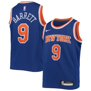 Trendy Attraente RJ Barrett New York Knicks Nike Youth Swingman Jersey Icon Edition Royal  per i Fan Veri