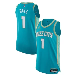 Versatile Gorgeous Moderno Jordan Brand LaMelo Ball Charlotte Hornets Authentic Jersey City Edition Teal  per i Fan Veri