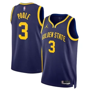 Ottimo Jordan Poole Golden State Warriors Jordan Brand Unisex Swingman Jersey Statement Edition Navy  per i Fan Veri