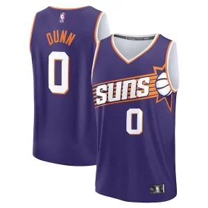 Magnifico Accattivante Ryan Dunn Phoenix Suns Youth 2024 NBA Draft Fast Break Player Jersey Icon Edition Purple  per i Fan Veri