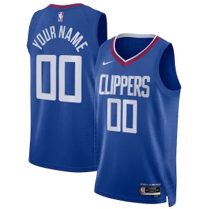 Incantevole Fascinante LA Clippers Nike Unisex Swingman Custom Jersey Royal Icon Edition  per i Fan Veri