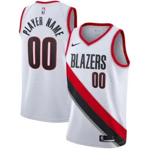 Cool Meraviglioso Portland Trail Blazers Nike 2020/21 Swingman Custom Jersey Association Edition White  per i Fan Veri