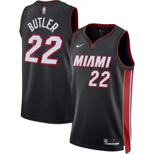 Classico Ottimo Stupendo Jimmy Butler Miami Heat Nike Unisex Swingman Jersey Icon Edition Black  per i Fan Veri