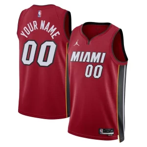 Gorgeous Eccezionale Miami Heat Jordan Brand Unisex 2022/23 Swingman Custom Jersey Statement Edition Red  per i Fan Veri