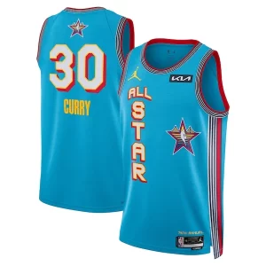 Cool Duraturo Delizioso Stephen Curry Jordan Brand Unisex 2025 NBA All Star Game Swingman Player Jersey Light Blue  per i Fan Veri