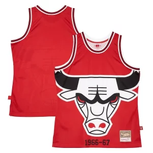Splendido Robusto Chicago Bulls Hardwood Classics Blown Out Fashion Jersey Red  per i Fan Veri