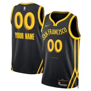 Carino Golden State Warriors Nike Unisex 2023/24 Custom Swingman Jersey Black City Edition  per i Fan Veri
