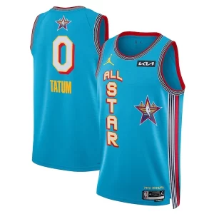 Accattivante Resistente Bellissimo Jayson Tatum Nike Unisex 2025 NBA All Star Game Swingman Player Jersey Light Blue  per i Fan Veri