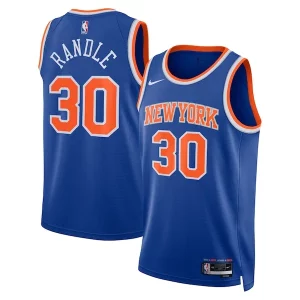 Pratico Julius Randle New York Knicks Nike Unisex Swingman Jersey Icon Edition Blue  per i Fan Veri