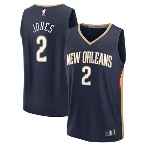 Raffinato Comodo Herbert Jones New Orleans Pelicans Youth Fast Break Replica Player Jersey Icon Edition Navy  per i Fan Veri