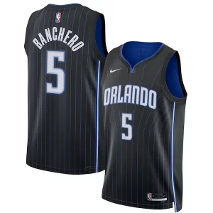 Splendido Paolo Banchero Orlando Magic Nike Unisex 2022 NBA Draft First Round Pick Swingman Jersey Icon Edition Black  per i Fan Veri
