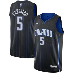 Elegante Accattivante Paolo Banchero Orlando Magic Nike Youth Swingman Jersey Icon Edition Black  per i Fan Veri