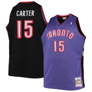 Bellissimo Vince Carter Toronto Raptors Big & Tall 1999/00 Hardwood Classics Swingman Jersey Purple/White  per i Fan Veri