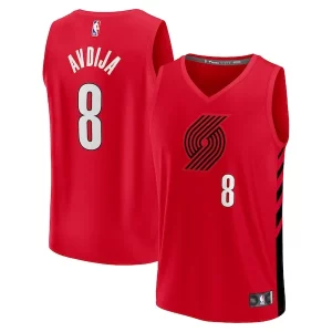 Magnifico Attraente Deni Avdija Portland Trail Blazers Youth Fast Break Player Jersey Statement Edition Red  per i Fan Veri