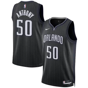 Incantevole Cole Anthony Orlando Magic Nike Unisex 2022/23 Swingman Jersey City Edition Black  per i Fan Veri