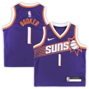 Incantevole Devin Booker Phoenix Suns Nike Toddler Swingman Player Jersey Icon Edition Purple  per i Fan Veri