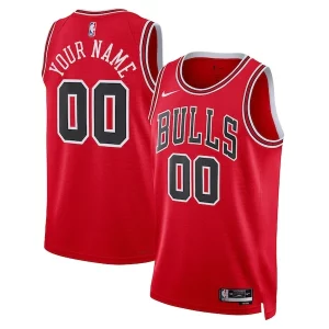 Stupendo Chicago Bulls Nike Unisex Swingman Custom Jersey Red Icon Edition  per i Fan Veri