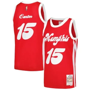 Prestigioso Vince Carter Memphis Grizzlies 2015/16 Hardwood Classics Swingman Jersey Red  per i Fan Veri