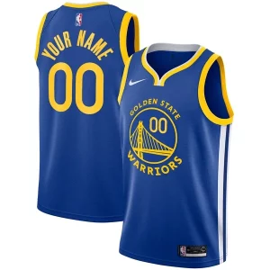Versatile Golden State Warriors Nike Unisex 2019/20 Custom Swingman Jersey Royal Icon Edition  per i Fan Veri