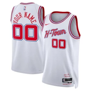 Gorgeous Stupendo Magnifico Houston Rockets Nike Unisex 2023/24 Custom Swingman Jersey White City Edition  per i Fan Veri