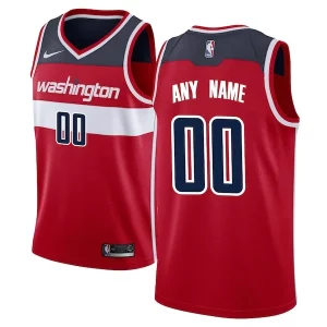 Attraente Accattivante Robusto Washington Wizards Nike Swingman Custom Jersey Red Icon Edition  per i Fan Veri