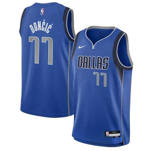 Duraturo Prestigioso Stupendo Luka Dončić Dallas Mavericks Nike Youth Swingman Jersey Icon Edition Blue  per i Fan Veri