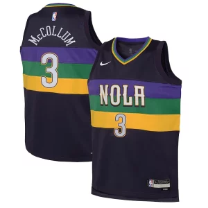 Ottimo Duraturo Magnifico CJ McCollum New Orleans Pelicans Nike Youth Swingman Jersey City Edition Purple  per i Fan Veri